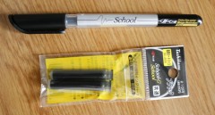 Tachikawa Manga Pen School con cartuchos de recambio